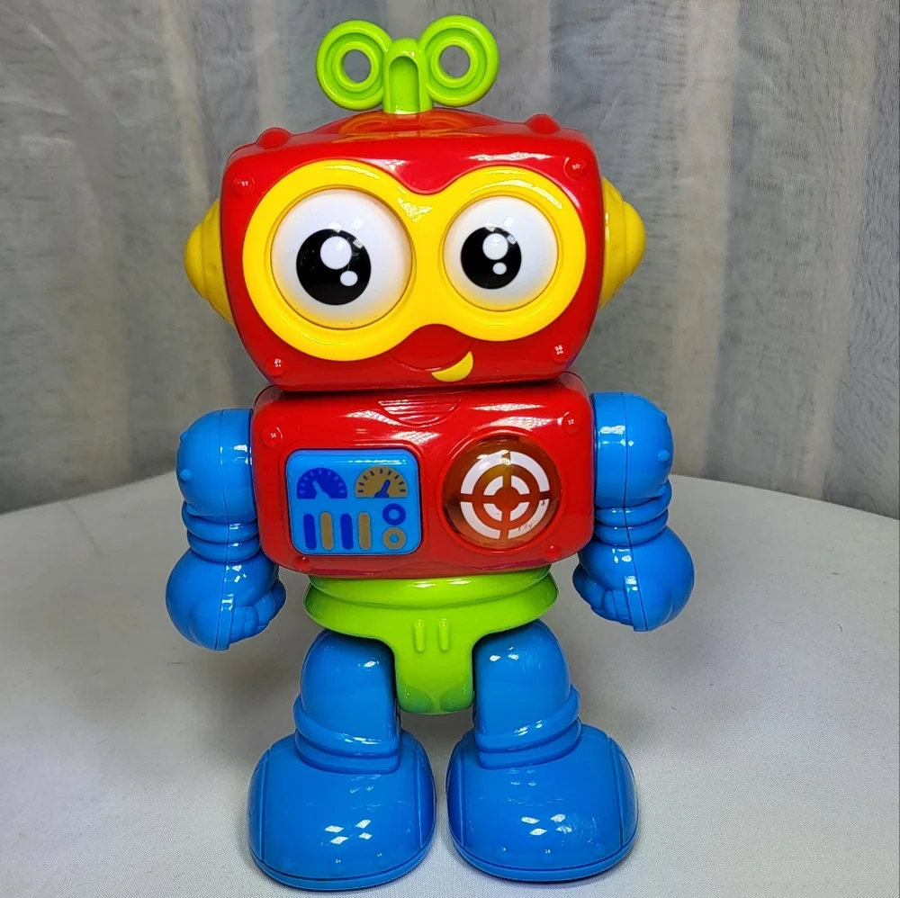 Hap-P-Kid Little Learner My First Little Robot With Lights & Sounds
